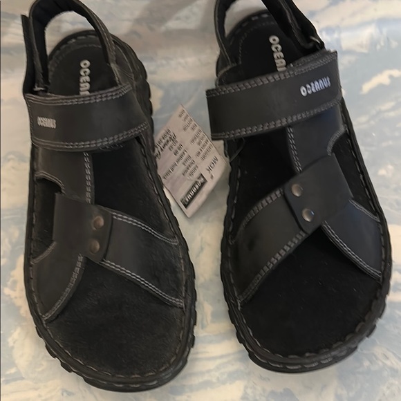 Oceanus Other - Oceanus Men’s Leather Sandals NWT